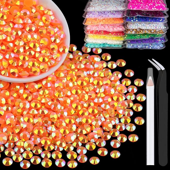 5000pcs 3mm Resin Rhinestones Bulk by BELLEBOOST