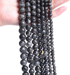 10mm 38pcs Natural Black Labradorite Stone Beads Round Larvikite Beads - Image 6