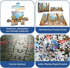Mediterranean Morning Puzzles for Adults 1000 Pieces, Challenging Jigsaw - Image 7