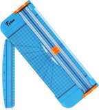 Firbon Blue A4 Paper Cutter, 12 Inch Titanium Straight Paper Trimmer by Firbon