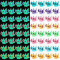 Augshy 64 Pcs Mini Resin Axolotl Charms, Luminous Axolotl Beads by Augshy
