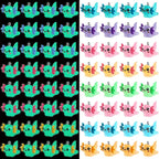 Augshy 64 Pcs Mini Resin Axolotl Charms, Luminous Axolotl Beads by Augshy
