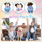 Sweetude 100 Pcs Tie Dye Dog Bandanas Bulk - Image 6