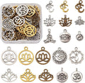 Craftdady Tibetan Style Antique Silver Alloy Pendants Cute Metal Dangle Charms by Craftdady