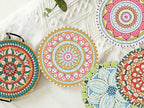 Benjenes 8 PCS Mandala Diamond Art Coasters Kits | Diamond Paintings Coasters - Image 8