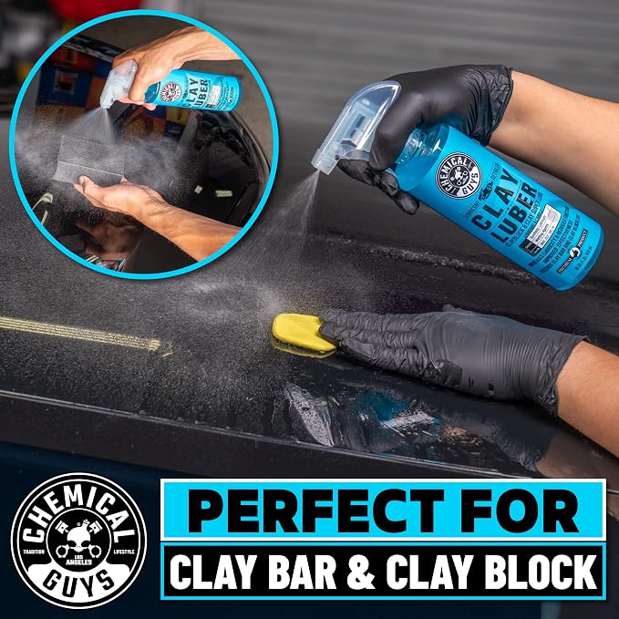 Chemical Guys, OG Clay Bar & Luber Synthetic Lube Kit, Medium Duty, 2-Piece | - Image 3