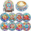 ijbnhd Mandala Diamond Painting Coasters Kit by ijbnhd
