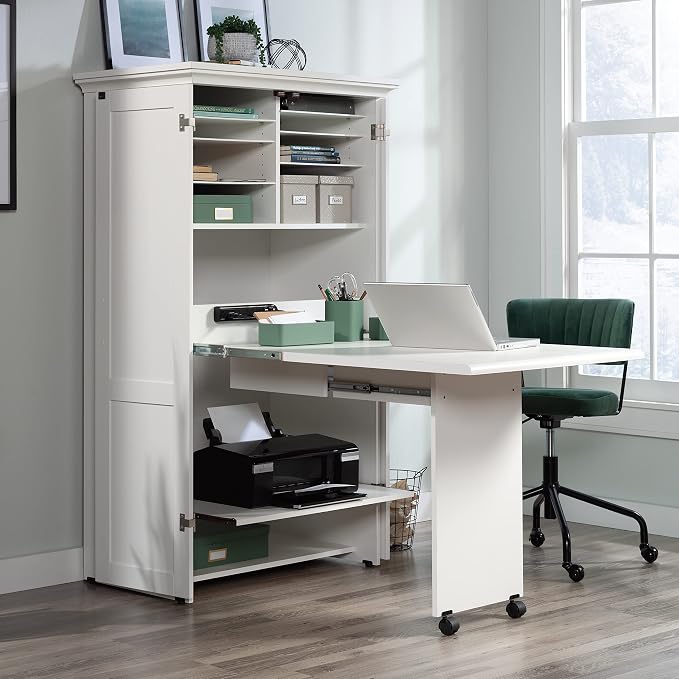 Sauder Miscellaneous Storage Craft & Sewing Armoire, L: 35.11" x W: 21.81" x H: - Image 5