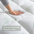 WhatsBedding Queen Mattress Topper, Soft Pillow Top Mattress Topper - Image 3