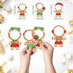 50 Pcs Christmas Gingerbread Cutouts | DIY Bulletin Board Decoration Photo - Image 3