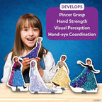 Skillmatics Poke-in Art – Disney Frozen, Mess-Free DIY Wood Craft Kit | - Image 7