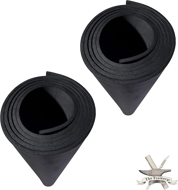 2-Pack Shape Retention EVA Cosplay Foam - 4mm Thick X-Large 35”x59” High by TheFoamory