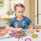 1200+pcs Pony Beads 9mm Kandi Beads - Image 6