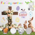 Marspark 66 Pcs Small Stencils for Crafts Reusable 3 Inch Stencils for Painting - Image 6