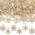 Landical 50 Pcs Winter Snowflake Charms by Landical
