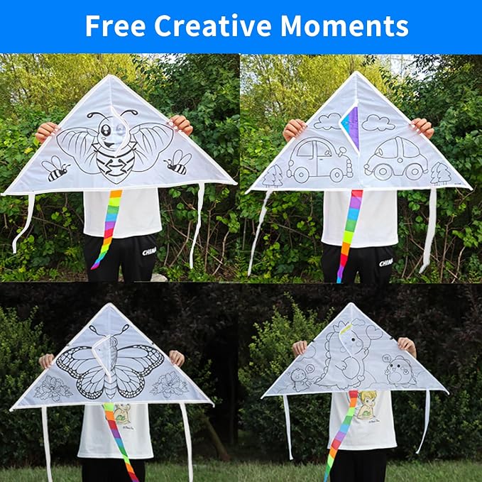 DIY Kids Color Filled Kites - Image 2