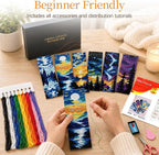 CYANFOUR 6 Pcs Cross Stitch Bookmark Kit - Image 3