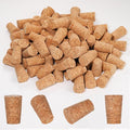 50 Pack Natural Soft Wood Corks, Tapered Cork Wooden Beer Bottle Stopper by Unknown