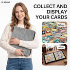 Card Binder 12 Pocket, Premium 720 Double Sided Pocket Collection Binder - Image 7