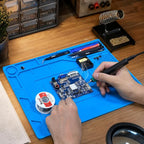 Kaisi Soldering Mat, 15.35" x 10.6" Inch Heat Resistant Silicone Work Mat - Image 7