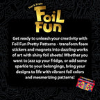 Skillmatics Foil Fun – Pretty Patterns, 18 DIY Magnets, Mess-Free Art | - Image 8