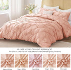 BEDELITE Dusty Pink Comforter Set Full - Image 8