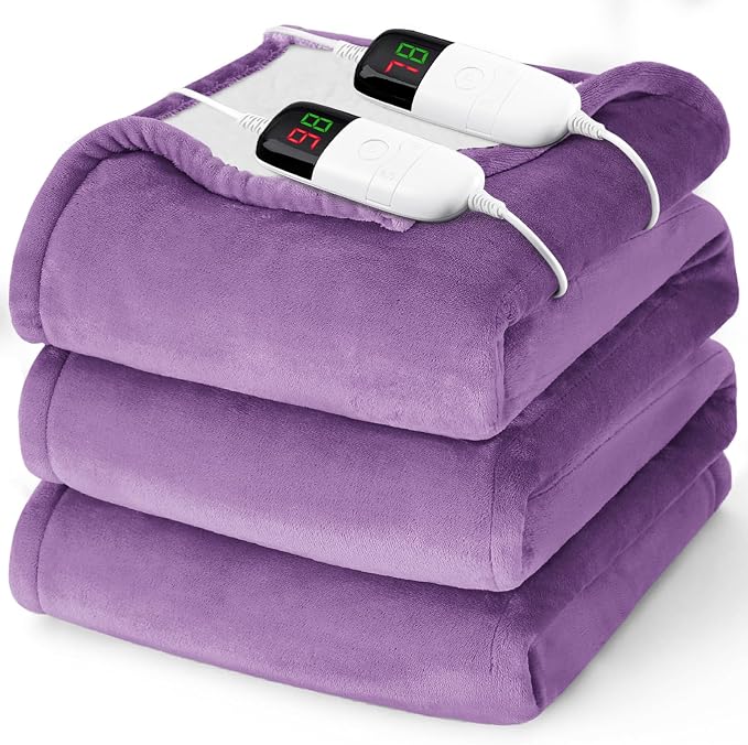 Heated Electric Blanket King Size by BOMOVA