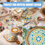 Mosaic Crystal Grout, Mosaics Tile Tools, Mosaic Tile Accessories – Essential - Image 6