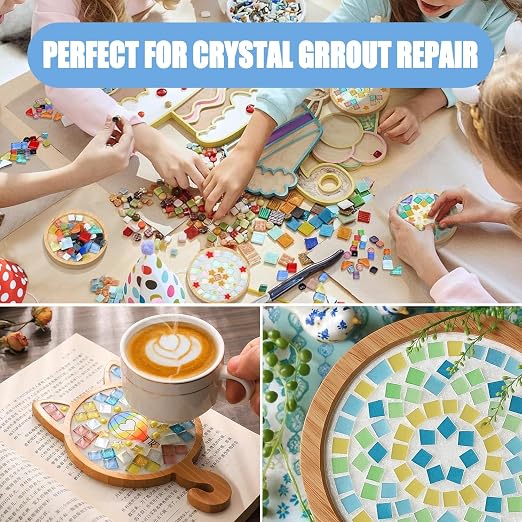 Mosaic Crystal Grout, Mosaics Tile Tools, Mosaic Tile Accessories – Essential - Image 6