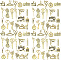 WOCRAFT 60pcs Antique Gold Sewings Bracelet Charms by WOCRAFT