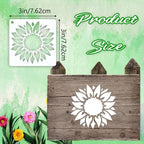 Stencils for Painting – 60pcs 3 Inch Small Stencils for Crafts Reusable - Image 6