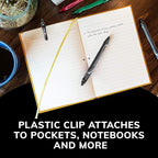 BIC Gelocity Quick Dry Black Gel Pens, Medium Point, Supplies - Image 7