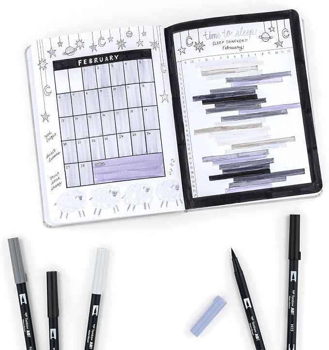 Tombow 56171 Dual Brush Pen Art Markers, Brush and Fine Tip Markers - Image 9