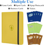 Premium 9 Pocket Card Binder for 540 Cards, Fabmaker PU Cover Trading Card - Image 3