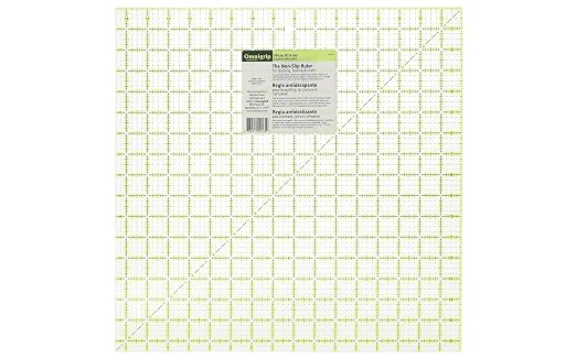 Omnigrip 16-1/2" x 16-1/2" Non-Slip Square Quilting Ruler by Omnigrid by Omnigrid