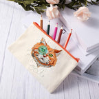 Reginary 80 Pack Canvas Zipper Makeup Bags Bulk Pencil Pouches Blank DIY Craft - Image 5