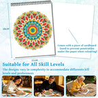 Kalysky Mandala Adult Coloring Book Set - Image 5