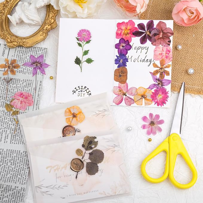 320PCS Pre-Cut Small Floral Stickers Set - Image 2