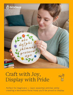 Bradove Alphabet Embroidery Kit - Image 6