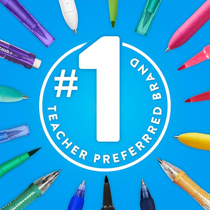 Paper Mate Flair Felt Tip Pens, Medium Point, Note-Taking, Journaling, School - Image 7