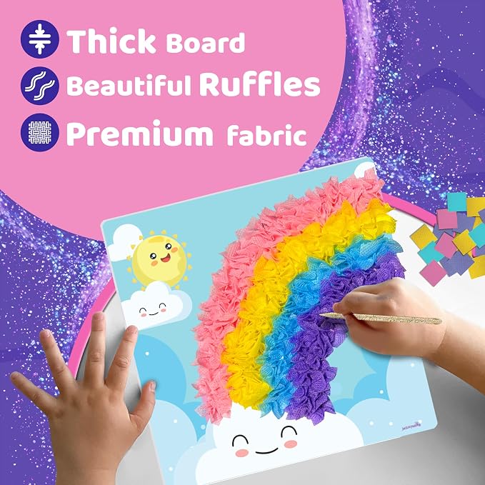 jackinthebox Poke Poke Art – Magical Theme, Mess-Free Fabric Art and Craft - Image 7