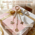 NewOasis 513Pcs Gold Keychain Making Kit & Bag Charm Kit, DIY Lip Gloss Charms - Image 5