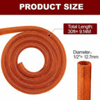 Automotive Wire Loom High Temperature Braided Wire Loom, Split-Sleeve Heat - Image 4
