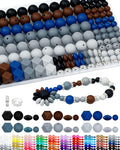 FIVEIZERO 172PCS Silicone Beads by FIVEIZERO