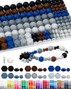 FIVEIZERO 172PCS Silicone Beads by FIVEIZERO
