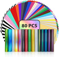 DUEUIOE HTV Heat Transfer Vinyl 80 Sheets 12''x10'' by Unknown