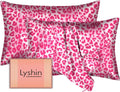Silk Pillow Cases 2 Pack Queen Size by LYSHINSILKPILLOWCASES