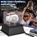 KKU Baseball Display Case 2 Pack, Baseball Holder - Image 6