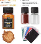Smalltongue Mica Powder for Epoxy Resin, 36 Colors, 0.35 oz Bottles Mica Glitter - Image 6