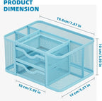 Marbrasse Mesh Desk Organizer, Pen Organizer - Image 4
